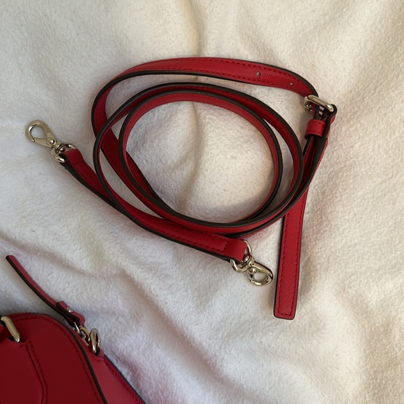 Kate spade red purse shoulder or crossbody - Picture 11 of 11